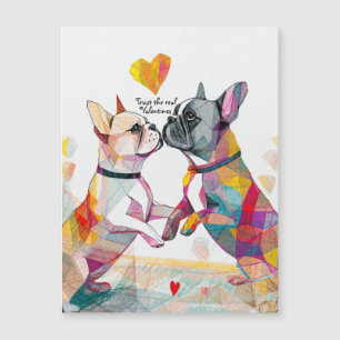 Grappige Valentijn Franse Bulldog Liefhebbers
