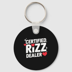 Grappige Valentijn Gecertificeerde Rizz Dealer Gen Sleutelhanger