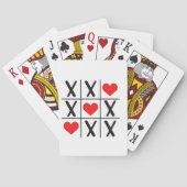 Grappige Valentijn Harten Koppels Matching Lovers Pokerkaarten (Achterkant)