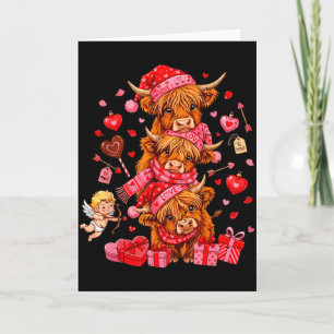 Grappige Valentijn Highland Koe Liefhebber Xoxo We Kaart
