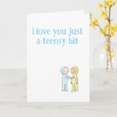 Grappige Valentijn Iedereen houdt van Kaart (Gele Bloem)