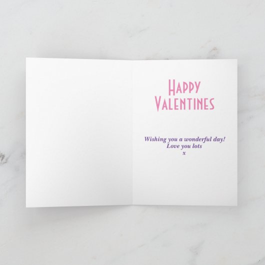 Grappige Valentijn man Kaart (Binnen)