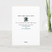 Grappige Valentijn, zei mijn dokter... Feestdagen Kaart (Achterkant)