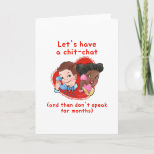 Grappige valentijnkaart kaart