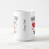 Grappige Valentijn's Day - Schattige, modern en hu Koffiemok (Center)