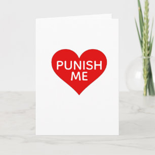 Grappige valentijns Kaart straf me bestseller