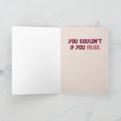 Grappige Valentijnsdag Bacon Kaart (Binnen)