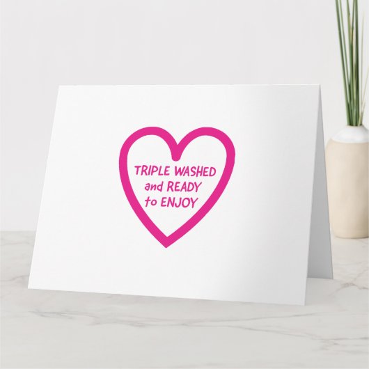 Grappige Valentijnsdag, brutale Valentijnsdag cade Kaart (Voorkant)