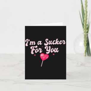 Grappige Valentijnsdag citaat Ik ben een sukkel vo Kaart