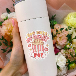 Grappige Valentijnsdag die je maakt mijn hart Pop Sticker