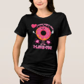 Grappige Valentijnsdag donut vergeet dat ik van je Tri-Blend Shirt (Voorkant)