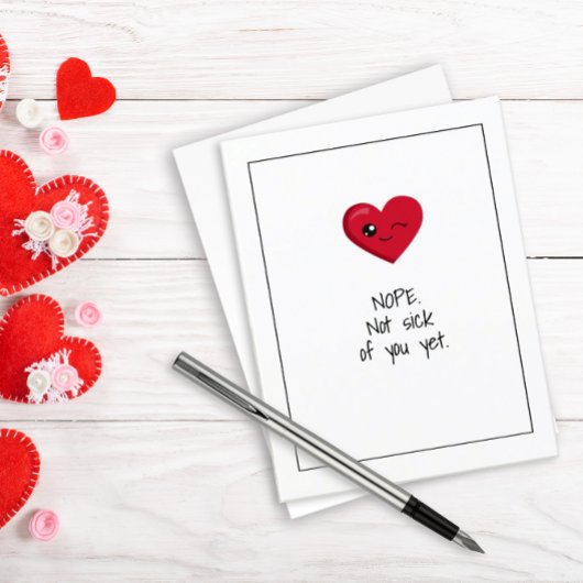 Grappige Valentijnsdag Feestdagen Kaart