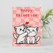 Grappige Valentijnsdag Flat Holiday Kaart (Staand voorkant)