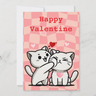 Grappige Valentijnsdag Flat Holiday Kaart