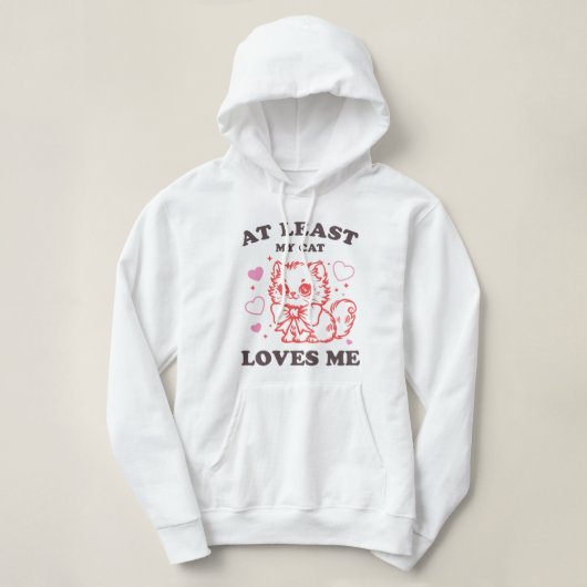 Grappige Valentijnsdag Hoodie (Design voorkant)