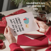 Grappige Valentijnsdag Kaart - Blij dat ik je onli