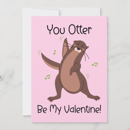 Grappige Valentijnsdag kaart voor kinderen (Voorkant)