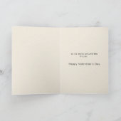 Grappige Valentijnsdag kaart voor man of partner (Binnen)