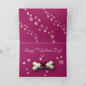 Grappige Valentijnsdag Kaart w / Schattigee Basset (Binnen)