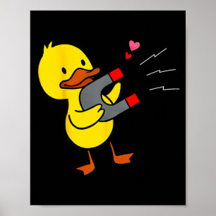 Grappige valentijnsdag koppel magneet voor koppels poster