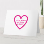 Grappige Valentijnsdag, ondeugende Valentijnsdag c Kaart (Voorkant)