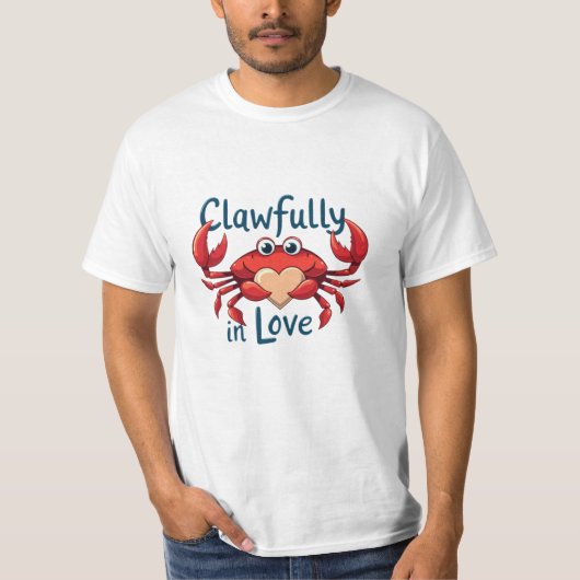 Grappige Valentijnsdag Pun voor koppels T-shirt (Voorkant)