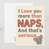 Grappige Valentijnsdag sarcastische grappige Kaart (Voorkant / Achterkant)