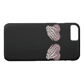 Grappige Valentijnsdag Skelet Handen Harten Meisje Case-Mate iPhone Case (Achterkant (Horizontaal))