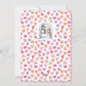 Grappige Valentijnsdag sneeuwman beter dan je Scha Feestdagenkaart (Achterkant)