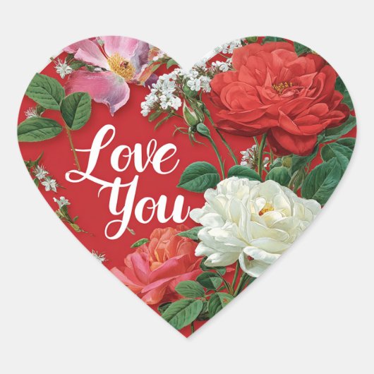 Grappige Valentijnsdag Sticker Pack – Cute Cadeau (Voorkant)