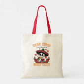 Grappige Valentijnsdag Taco Lover Skeleton Tote Bag (Achterkant)