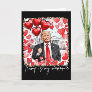 Grappige Valentijnsdag Trump Is Mijn Valentijn Roo Kaart
