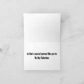 Grappige Valentijnsdag Valentijn lieverd Feestdagen Kaart (Binnen)