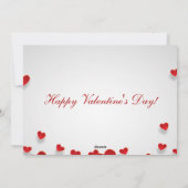 Grappige Valentijnsdag voor Chocolade Liefhebbers Feestdagenkaart (Achterkant)