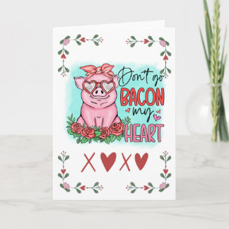 Grappige Valentijnsdag Vouwkaart Kaart