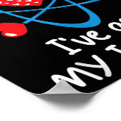 Grappige Valentijnsdag wetenschapsleraar Ive Got M Poster (Hoek)