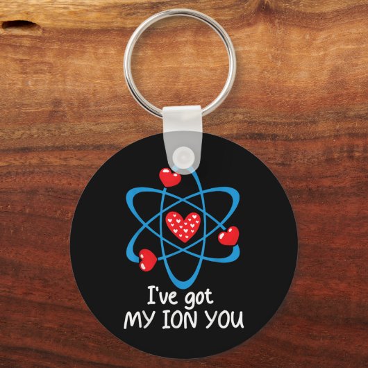 Grappige Valentijnsdag wetenschapsleraar Ive Got M Sleutelhanger (Voorkant)