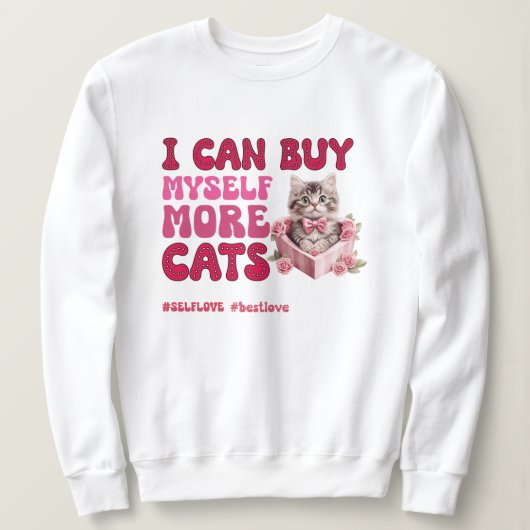 Grappige Valentijnsdag Zelfliefde Trui (Design voorkant)