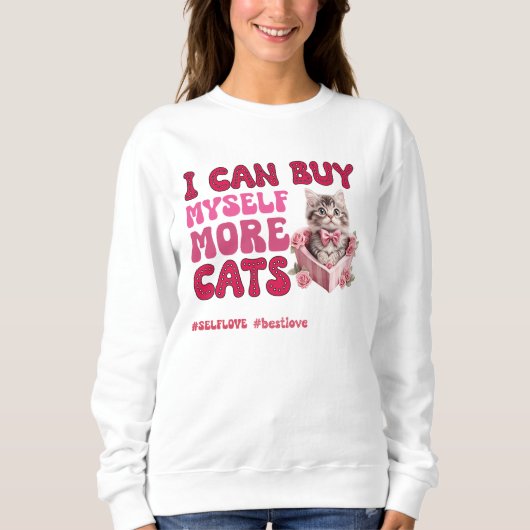 Grappige Valentijnsdag Zelfliefde Trui (Voorkant)