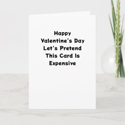 Grappige Valentijnsdagkaart Kaart (Voorkant)