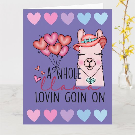 Grappige Valentijnskaart Kaart (Gele Bloem)