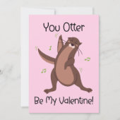 Grappige Valentijnskaart voor kinderen Feestdagenkaart (Voorkant)