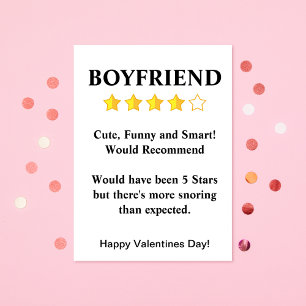 Grappige Valentijnskaart voor Vriend met Snurken Kaart