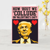 GRAPPIGE VALENTIJNSKAARTEN VAN DONALD TRUMP KAART (Gele Bloem)