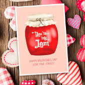 Grappige valentine Jam citaat  je bent mijn jam Kaart