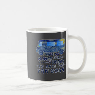 Grappige Van Gogh Monet Degas Kunstenaar Pun Humor Koffiemok