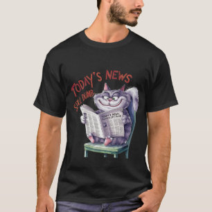 Grappige "Vandaag Nieuws Nog Stom" Sarcastische Ka T-shirt