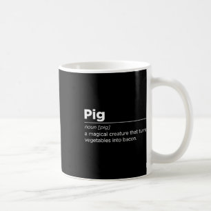 Grappige Varken Bacon Art Voor Mannen Vrouwen BBQ  Koffiemok
