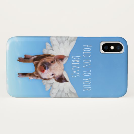 Grappige Varkens Kunnen Vliegen Case-Mate iPhone Case (Achterkant (horizontaal))