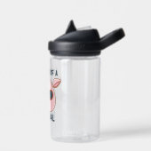 Grappige varkensgrap waterfles (Links)